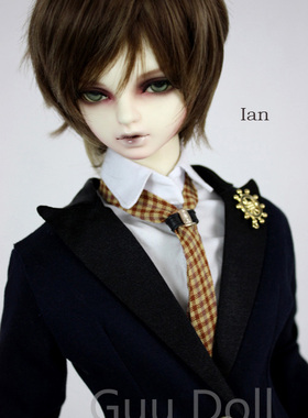 bjd娃guu doll正版官方/sd关节娃娃3三分男娃素身体单素头裸娃lan