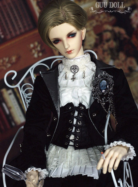 bjd娃guu doll官方sd17关节男娃身体单素头裸娃68叔Cyril希瑞尔