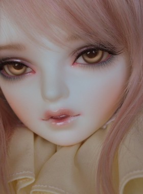 bjd娃guu doll正版官方/sd关节3三分女娃素身体单素头裸娃 伊莲娜