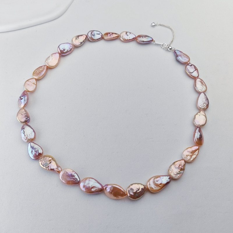 天然淡水珍珠炫彩巴洛克项链女强光近无暇生日礼物高档珠宝,珠宝/钻石/翡翠,颈饰,淘宝优惠券,粉丝福利购,淘宝优惠卷