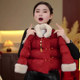 5冬装 4女童6加厚国风汉服棉衣外套7儿童装 8男童9拜年服10岁2宝宝3