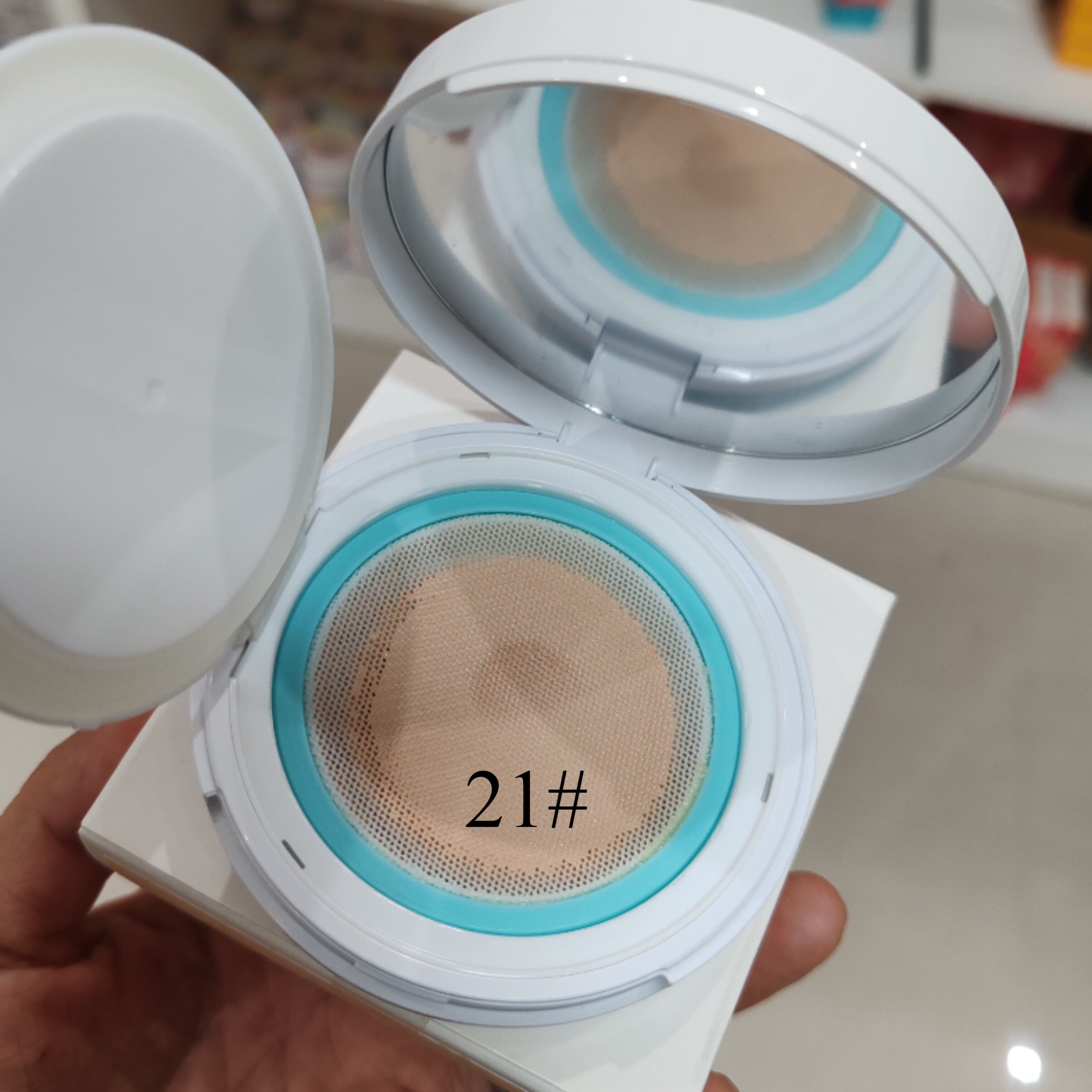 茹妆每日无瑕网状气垫蓓蓓霜12G气垫霜CC霜