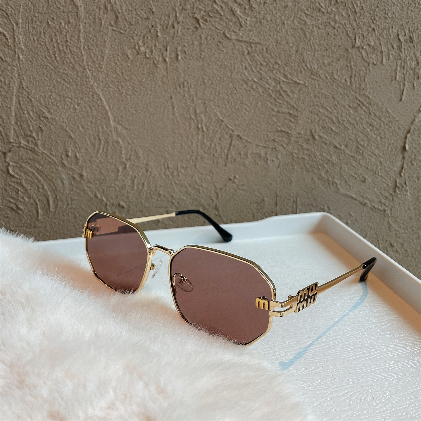 2025新款法式凯旋门椭圆太阳镜