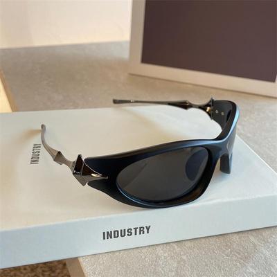 欧美复古科技感太阳镜男女潮人