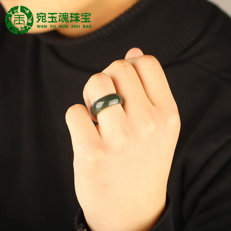 新疆和田玉戒指男复古玉石指环潮男情侣玉尾戒女青玉扳指珠宝玉器使用感如何?
