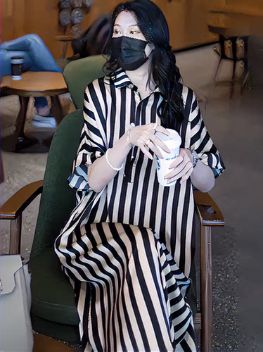 高级感别致轻奢气质显瘦长裙