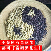 农户自种3斤 可做种 恩施富硒黑花生 巴乡农哥新鲜带壳生紫皮花生