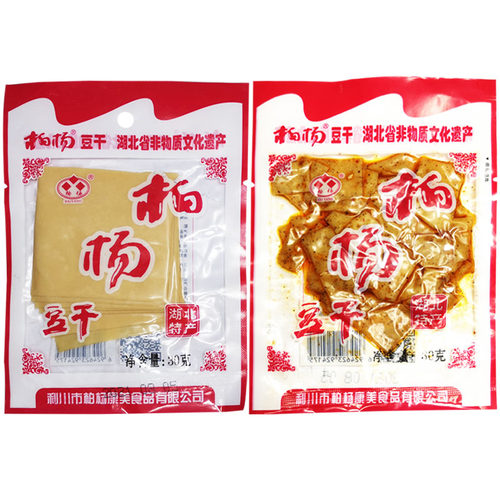 利川柏杨豆干恩施特产康美豆腐干