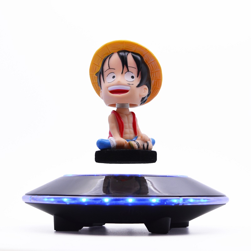 飞碟磁悬浮万能托盘可承重0-400克手办展示台公仔动漫人物摆件