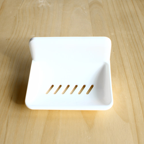 日本KM肥皂盒浴室肥皂架卫生间沥水皂盒 承重600g826