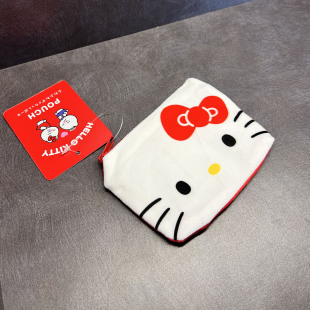 日本三丽鸥HelloKitty零钱包迷你便携包中包随身钥匙拉链包