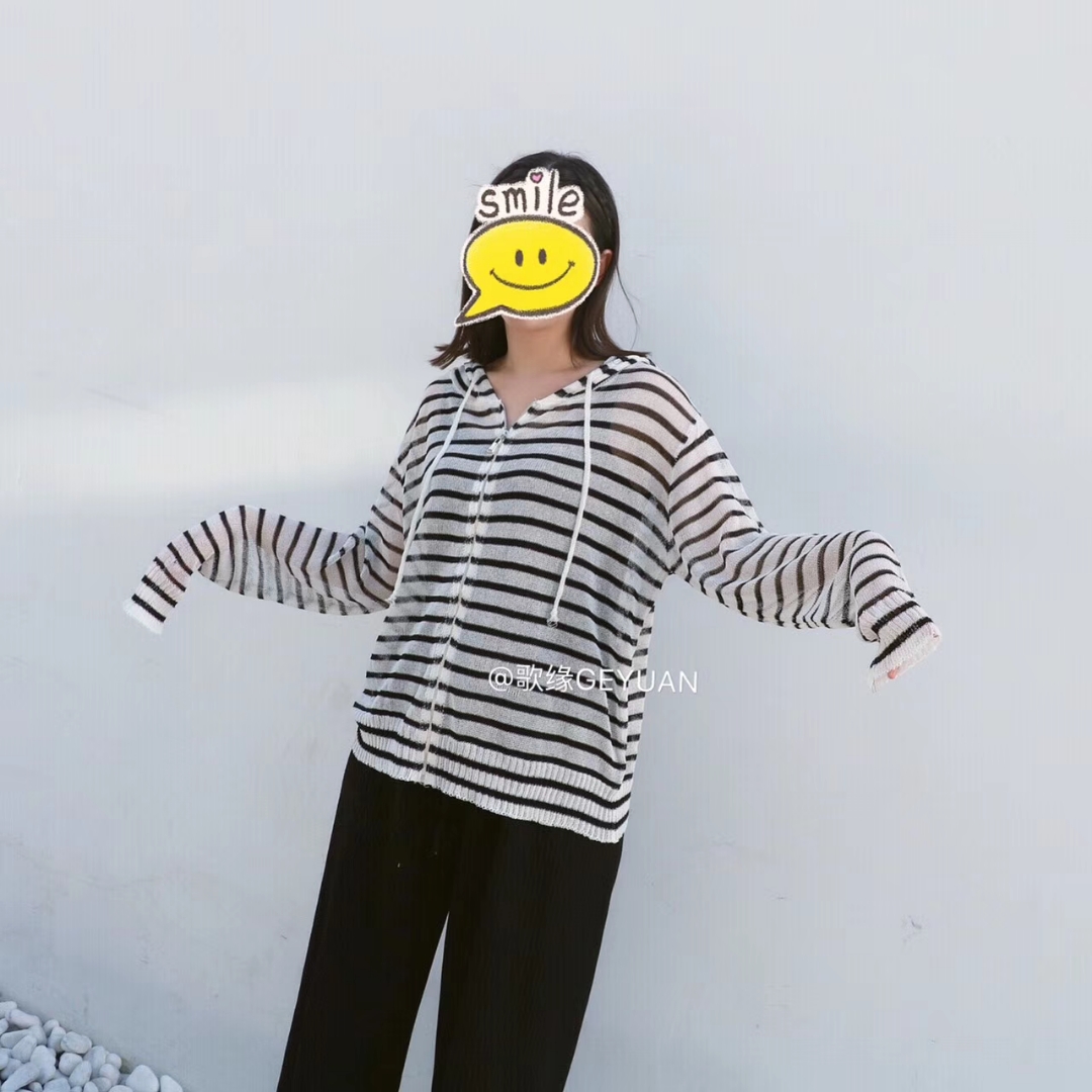 Ó¢Â×2018Ç^пîʱÉаٴî¿íËÉÁ¬Ã±ºÚ°×ÌõÎÆ¿ªÉÀÀÁ´³¬±¡Í¸ÊÓÉÀÅ®