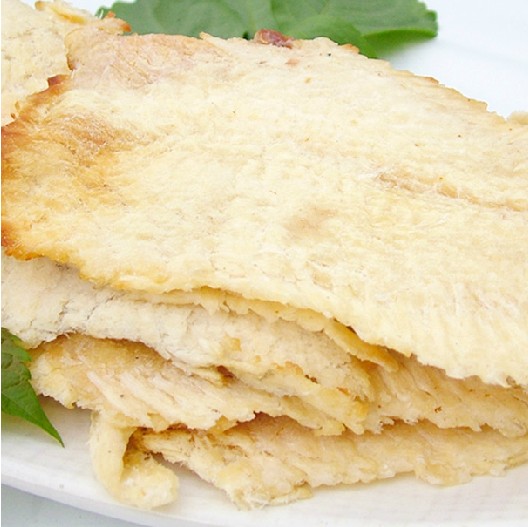 秦皇岛北戴河风味烤鳕鱼片即食鱼丝马面鱼海鲜零食250g 两件包邮