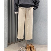 韩国代购 about简约重工棉高品设计师轻奢休闲裤 男装 直播福利秒杀