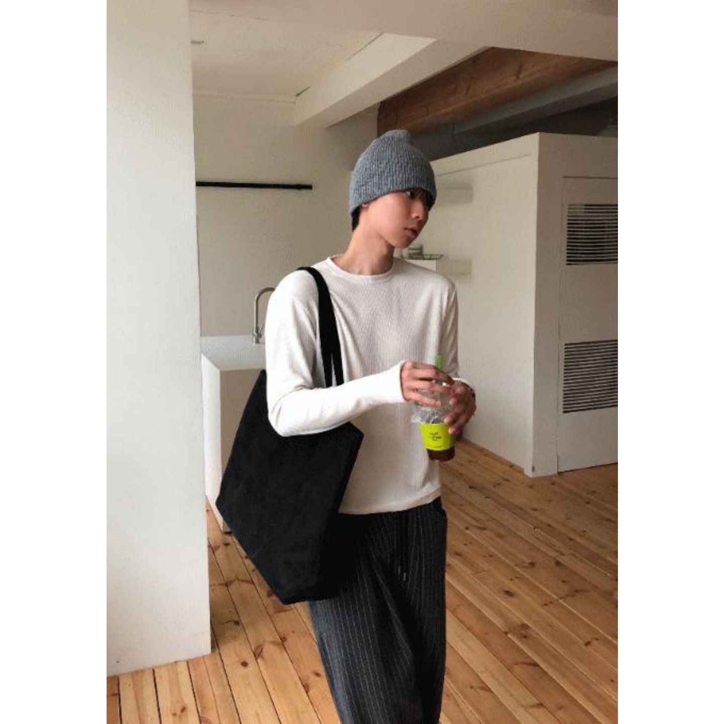 MRDONG韩国代购男装细罗纹修身弹力长袖T恤内搭打底舒适百搭秋冬,男装,T恤,淘宝优惠券,粉丝福利购,淘宝优惠卷