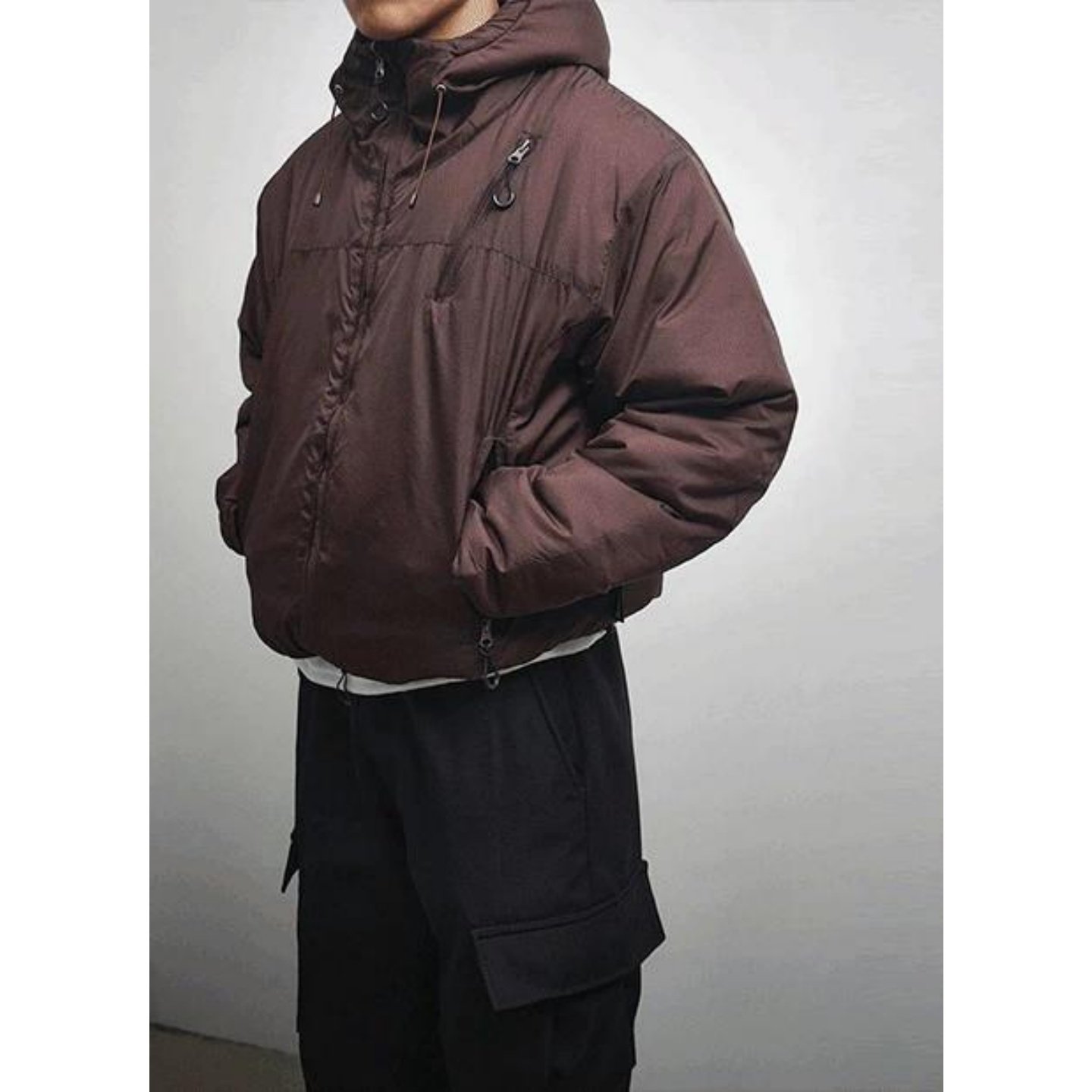 MRDONG韩国代购男装三M轻量连帽棉服新雪丽填充短款保暖机能男,男装,棉衣,淘宝优惠券,粉丝福利购,淘宝优惠卷