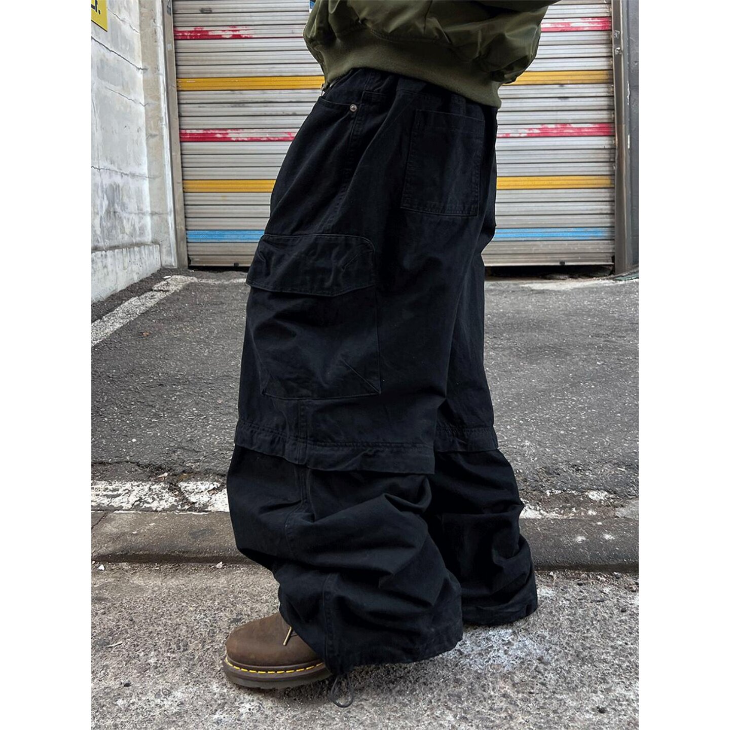 MRDONG韩国代购男女韩系伊博拉链机能休闲长裤可拆短裤潮流设计款