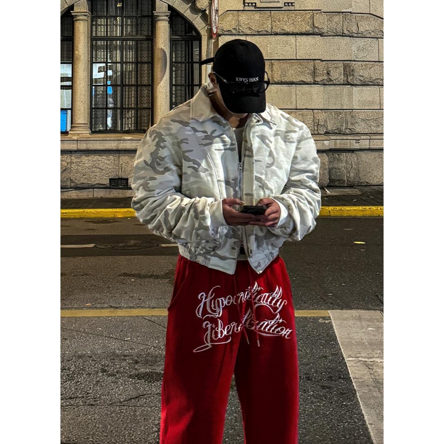 MRDONG韩国代购男装迷彩轻量填充翻领棉服廓形设计感小众外套冬款,男装,棉衣,淘宝优惠券,粉丝福利购,淘宝优惠卷