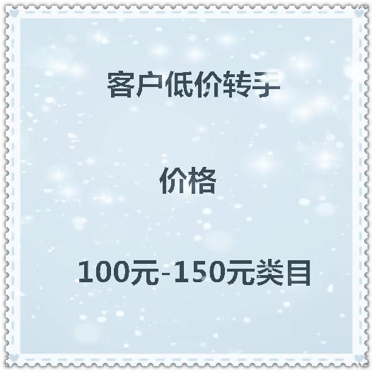 0225买家转手促销100-150类目冬季G
