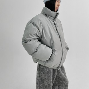 韩国代购直播男女福利秒杀MOLE连帽高档小众轻奢鸭绒羽绒服外套