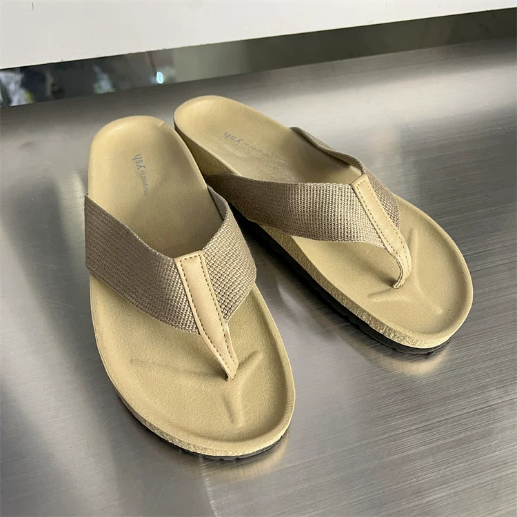 Кожа? Actually: Goods, woven flip flops, beach sandals, slippers, Korean style