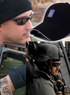 GM眼镜潮男开车太阳眼镜狙击手特种兵运动型太阳镜偏光墨镜送帽子