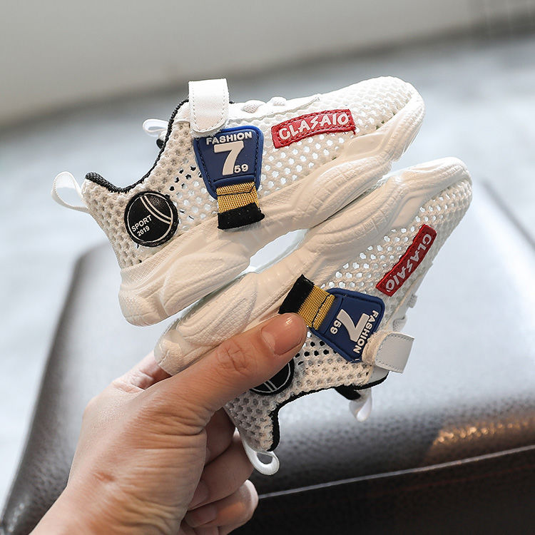 男童鞋儿童鞋子小白鞋女宝宝软底