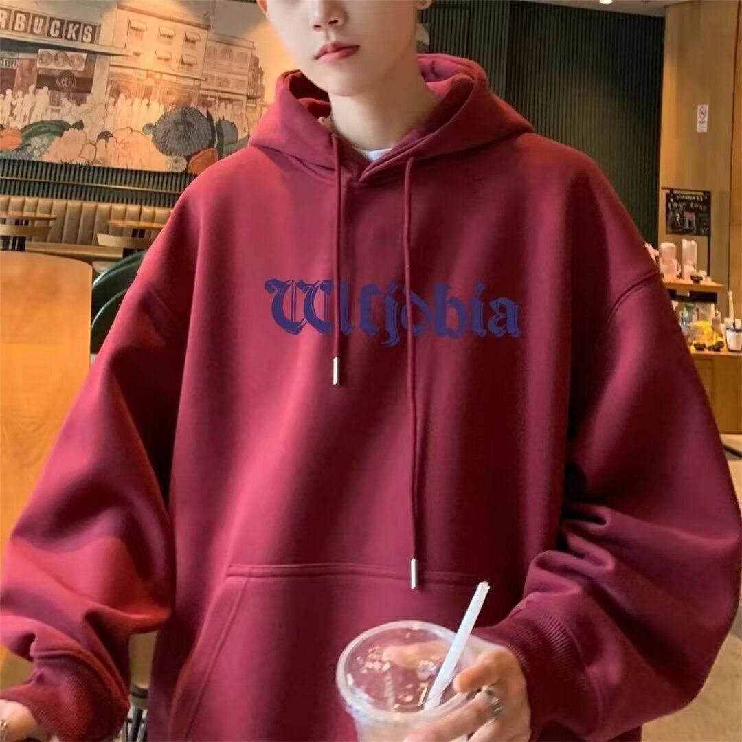 美式hiphop潮牌人物连帽卫衣女秋冬季爆款欧美潮牌高街硬挺外套潮