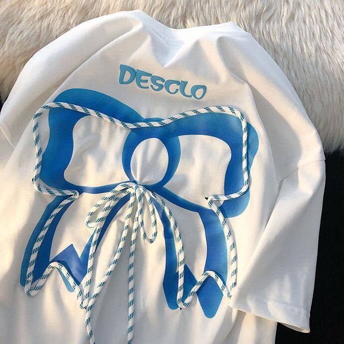 黑色短袖t恤女学生韩版宽松ins潮原宿bf风设计感夏季上衣盐系半袖