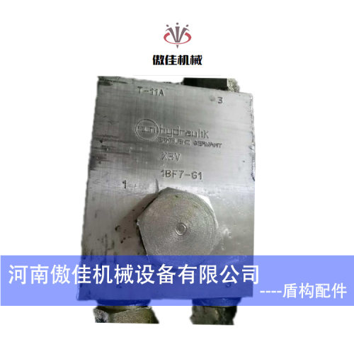 装备海瑞克盾构机配件 拼装机平衡阀SUN S1095液压锁 X3V1BF7-G1
