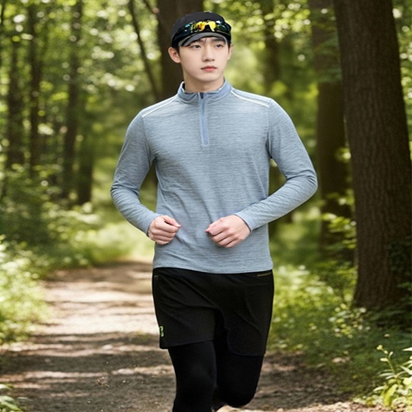 可定制 冬季保暖颗粒绒长袖田径加绒半拉链跑步足球训练服男篮球,运动服/休闲服装,运动T恤,淘宝优惠券,粉丝福利购,淘宝优惠卷