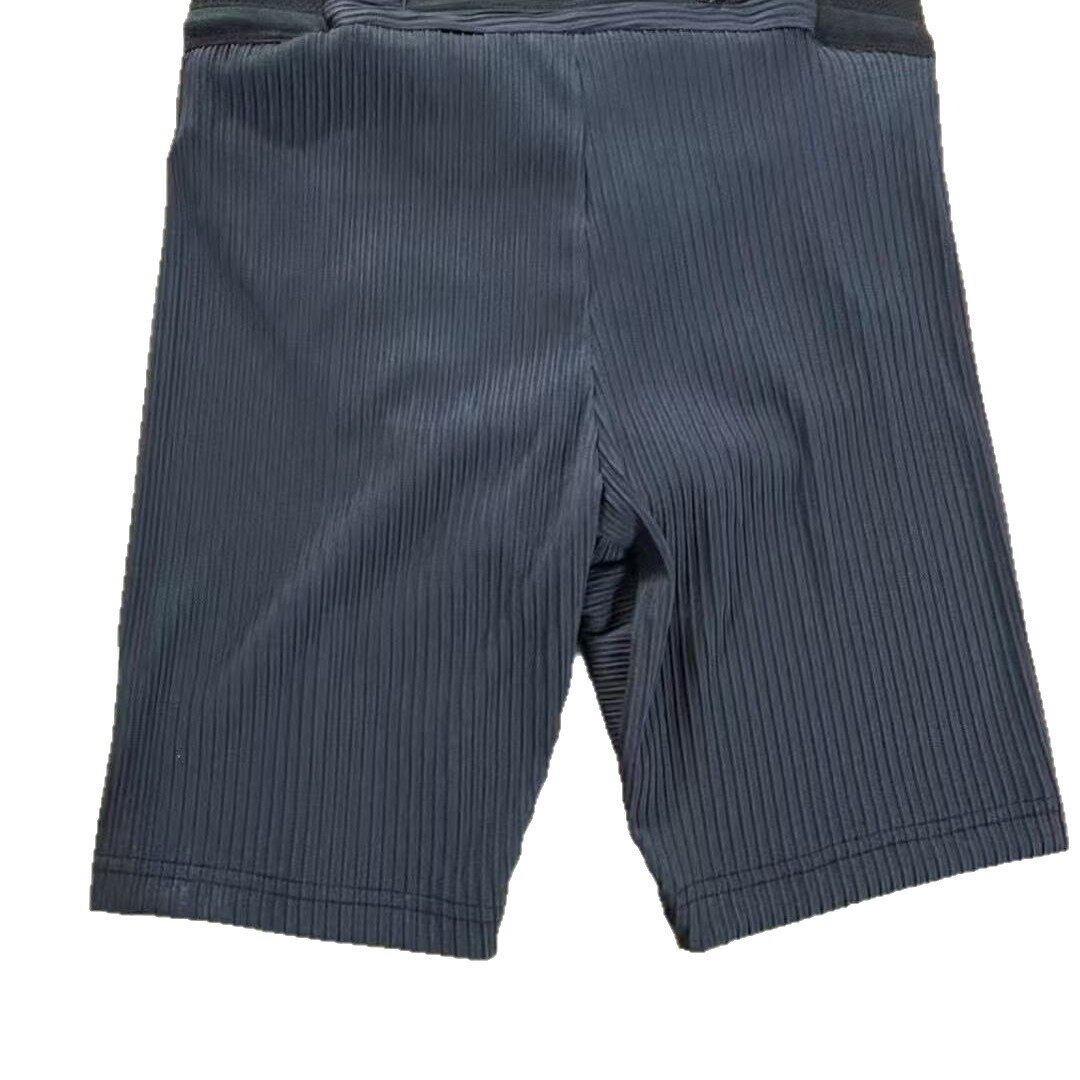 可定制丨带腰包螺纹弹力紧身短裤健身田径体育跑步高弹带内衬短裤