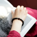 Браслет с одной бусиной из розового дерева подходит для мужчин и женщин, четки из круглых бусин из грецкого ореха, оберег на день рождения, бусины для влюбленных, аксессуар, подарок на день рождения