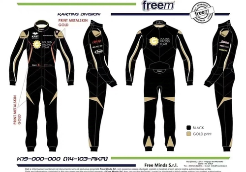 freem汽车赛车卡丁车赛车服带认证耐磨有型专业连体卡丁车服