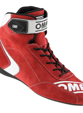 OMP鞋男女汽车赛车卡丁车FIA防火透气雪鞋牛反绒皮舒适透气鞋