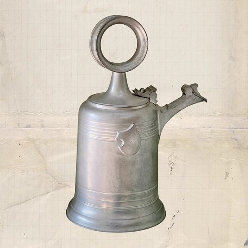 世界岛德国锡重工酒壶茶壶花瓶咖啡壶酒壶轻奢高级感玄关客厅摆件