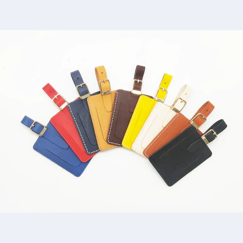 Багажный картхолдер для путешествий, чемодан, из натуральной кожи, с печатью вашего логотипа, делается под заказ