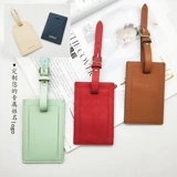 Багажная бирка, картхолдер, из натуральной кожи, подарок на день рождения, делается под заказ, с печатью вашего логотипа