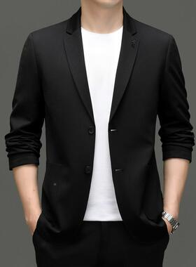 秋22398-BB-025春季男士西服中年务休免烫高档爸爸装精品无痕西装