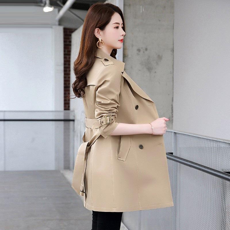 风ZHANG8C0衣女中长款年小春个子2025年秋季女装新季款英伦风今流