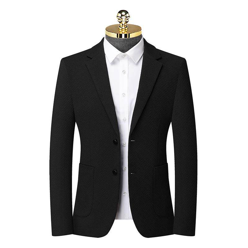 2606-L025冬厚流款男士西装中秋青年男装商务服休闲潮白鸭绒羽绒