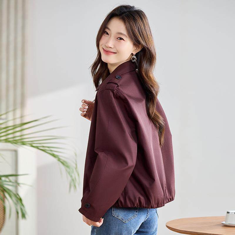 女士短个外套春秋小子2025ZLI1588Y年流行新款流行今爆夹克款上衣