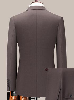 春季新款高档西身服装休套商务闲婚礼聚会男士LL9907-L修西装