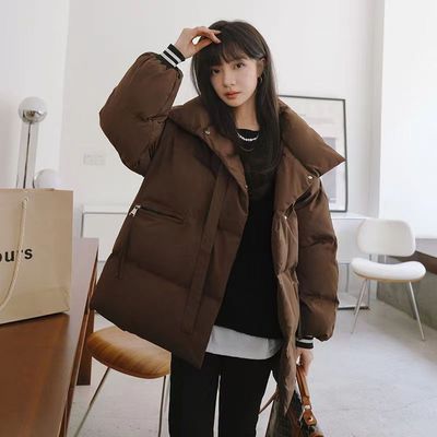 时尚韩版宽松短款面包服