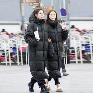 棉袄学生韩版宽松风反季长款外套