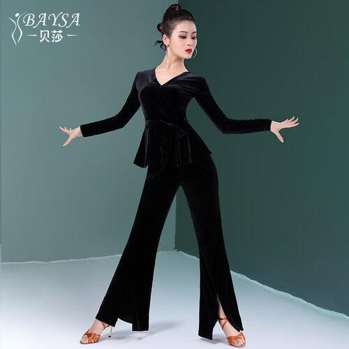 练功服成人摩登舞拉丁舞baysa