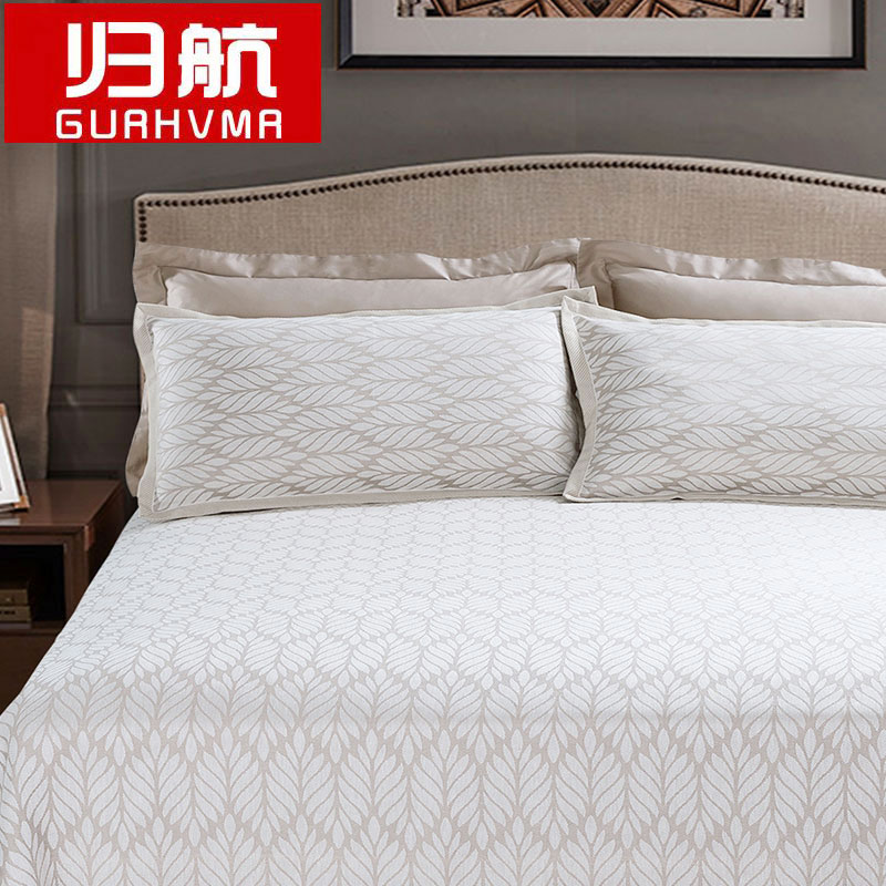 高品质加厚天然纯亚麻凉席三件套苎麻床单高端婴儿单人可机洗床笠