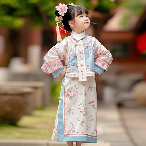 格格服宝宝女孩儿童汉服日常可穿