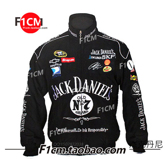 F1CM车迷活动服 黑色培训工作服 杰克丹尼俱乐部服装 大码棉衣|ruв категории движение/йога/фитнес/фанаты товаров, F1/гонщик, комбинезон - от Buy2taobao.com для оказания профессиональной услуги покупки агента Taobao