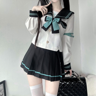 漓川JK JK水手服套装 长袖 原创正版 日系学生校服女春秋 制服套装
